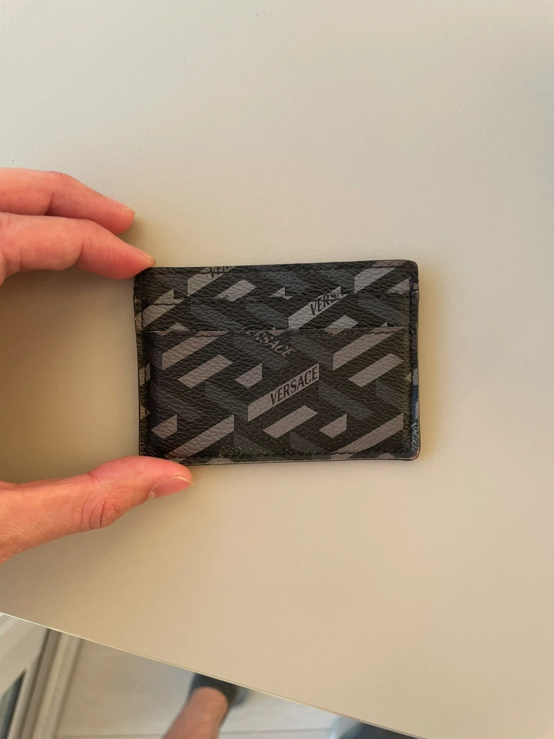 Versace Card Holder black
