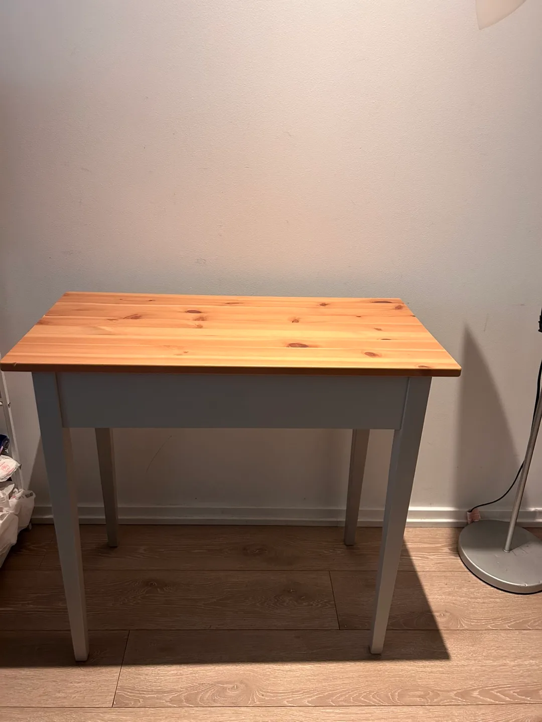 Work/study Table - Light Brown/White thumbnail