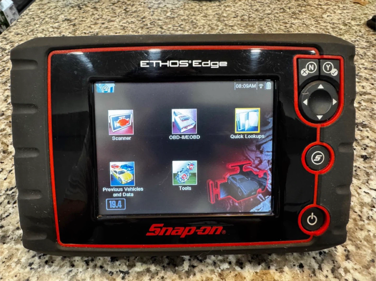 Snap-on ETHOS Edge EECS332A Diagnostic Scan Tool w/ Case