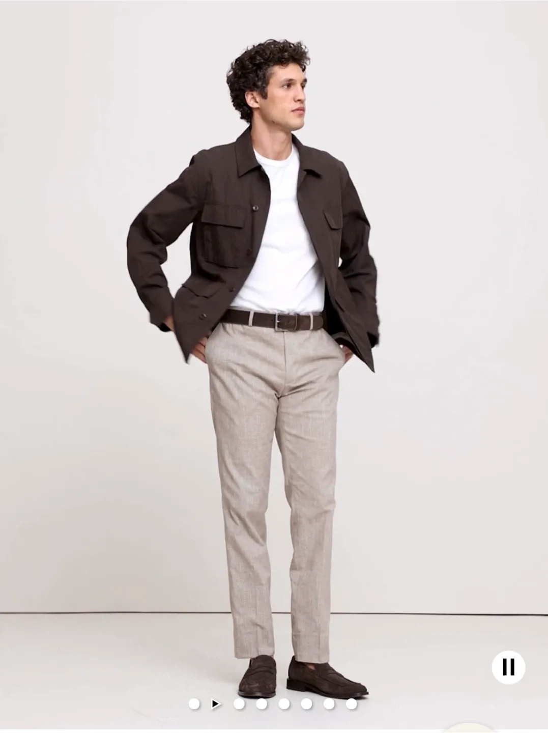 Banana republic Men's Linen Pants, Size 33 image indicator(4)