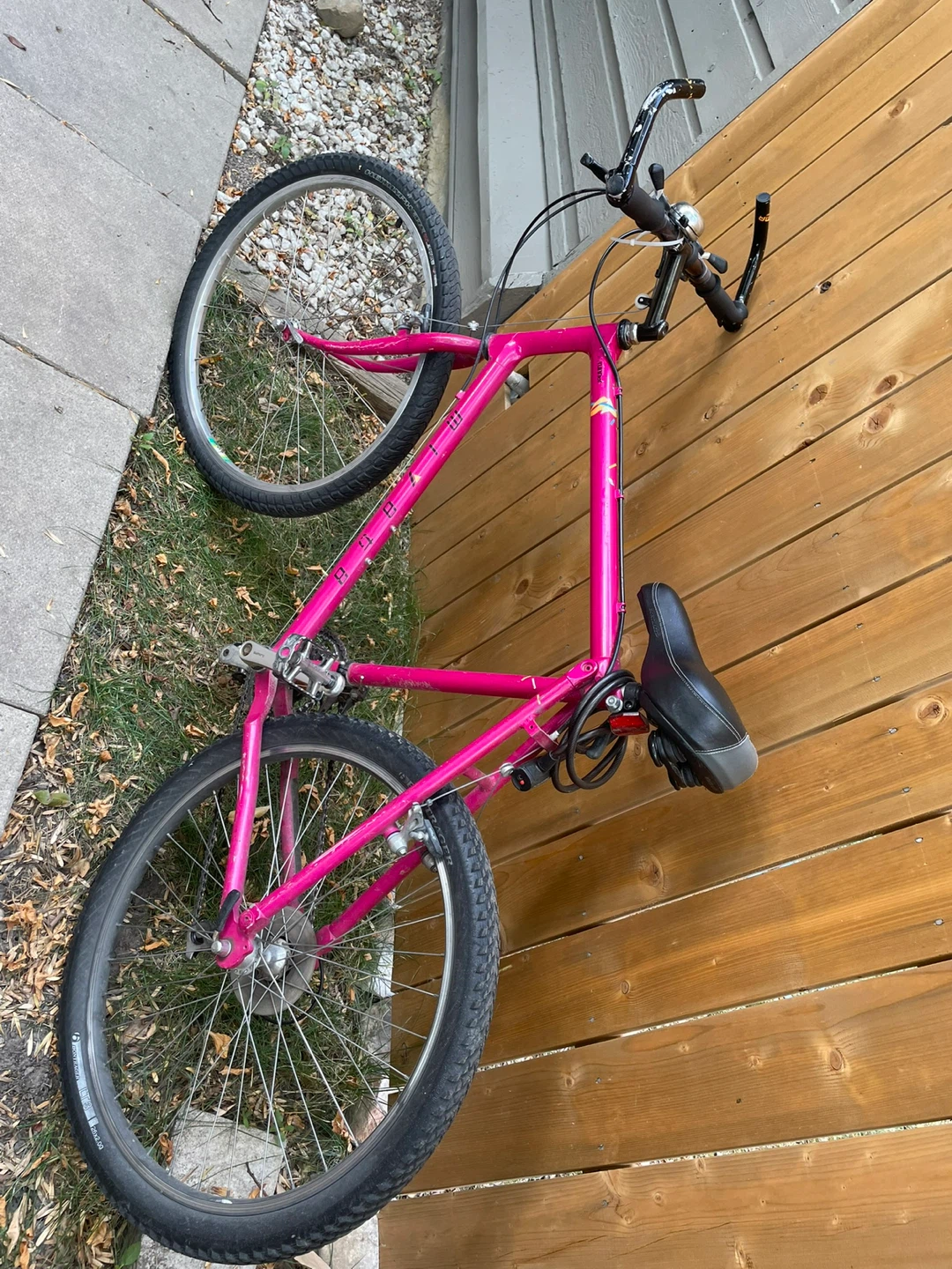 Pink Mountain Bike