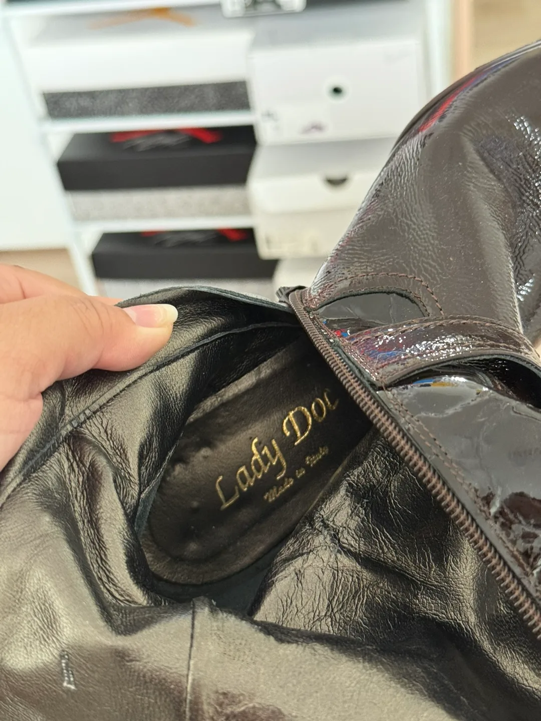 Vero Cuoio - Lady Doc Brown Real Leather Boots image indicator(3)