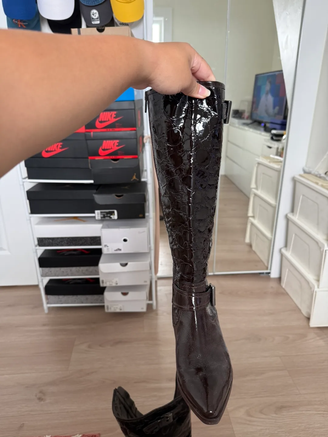 Vero Cuoio - Lady Doc Brown Real Leather Boots image indicator(6)