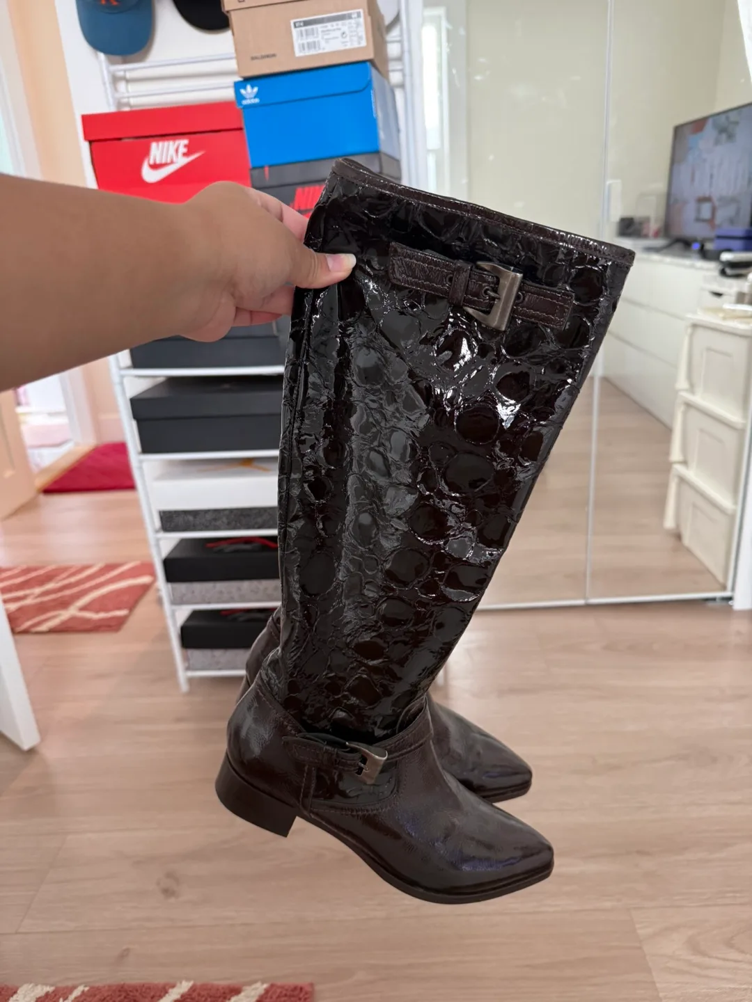 Vero Cuoio - Lady Doc Brown Real Leather Boots image indicator(9)