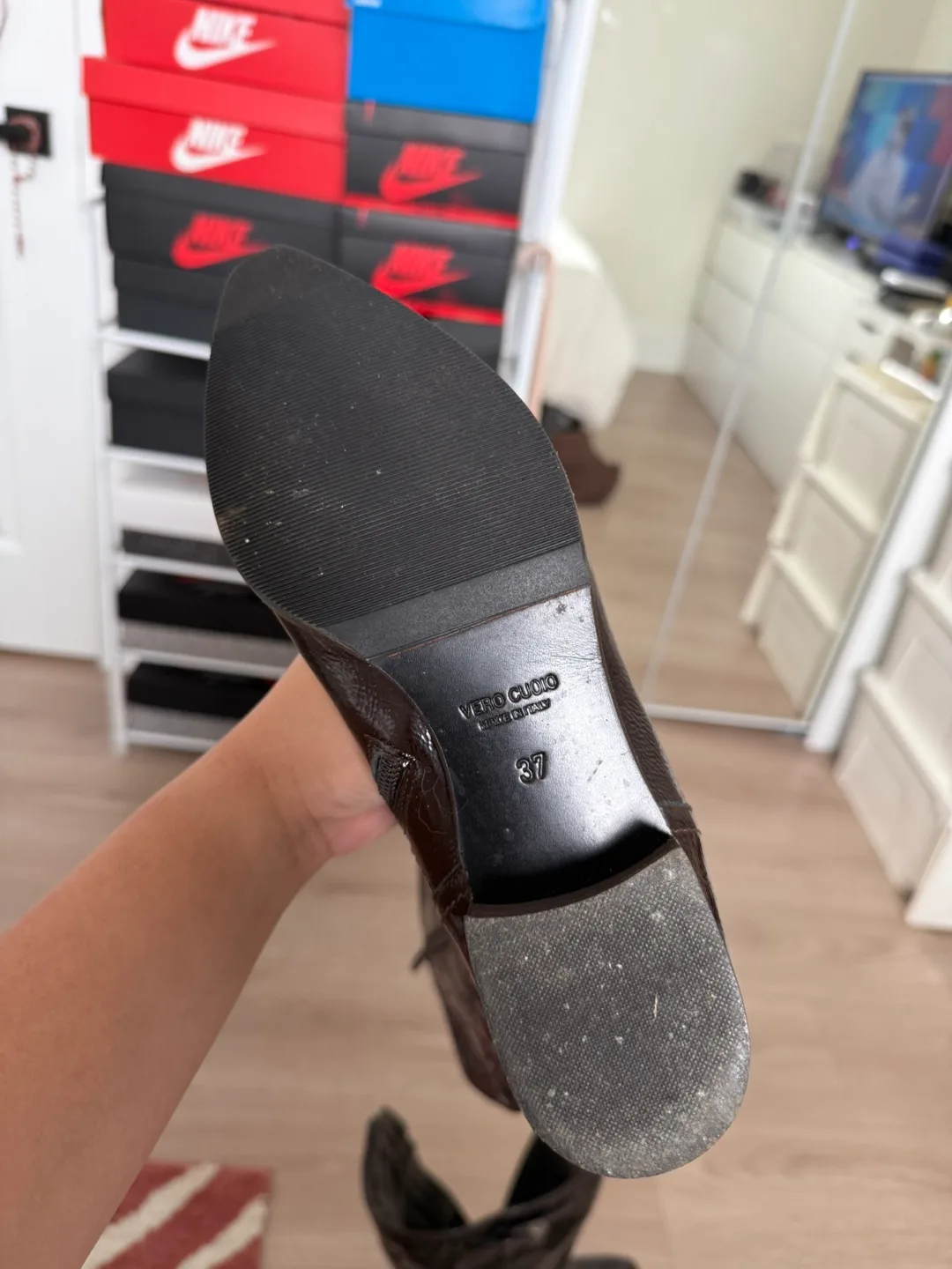 Vero Cuoio - Lady Doc Brown Real Leather Boots image indicator(8)