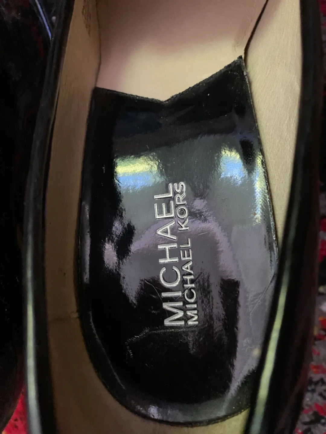 Michael Kors size 9 block heels image indicator(4)