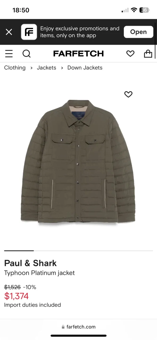 Paul & Shark Typhoon Platinum Jacket image indicator(4)