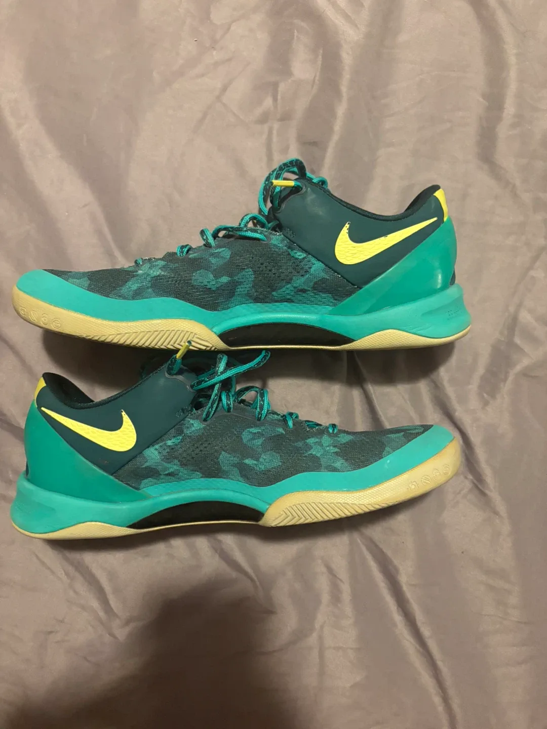 Nike Kobe M8 Teal/Yellow Shoes image indicator(4)