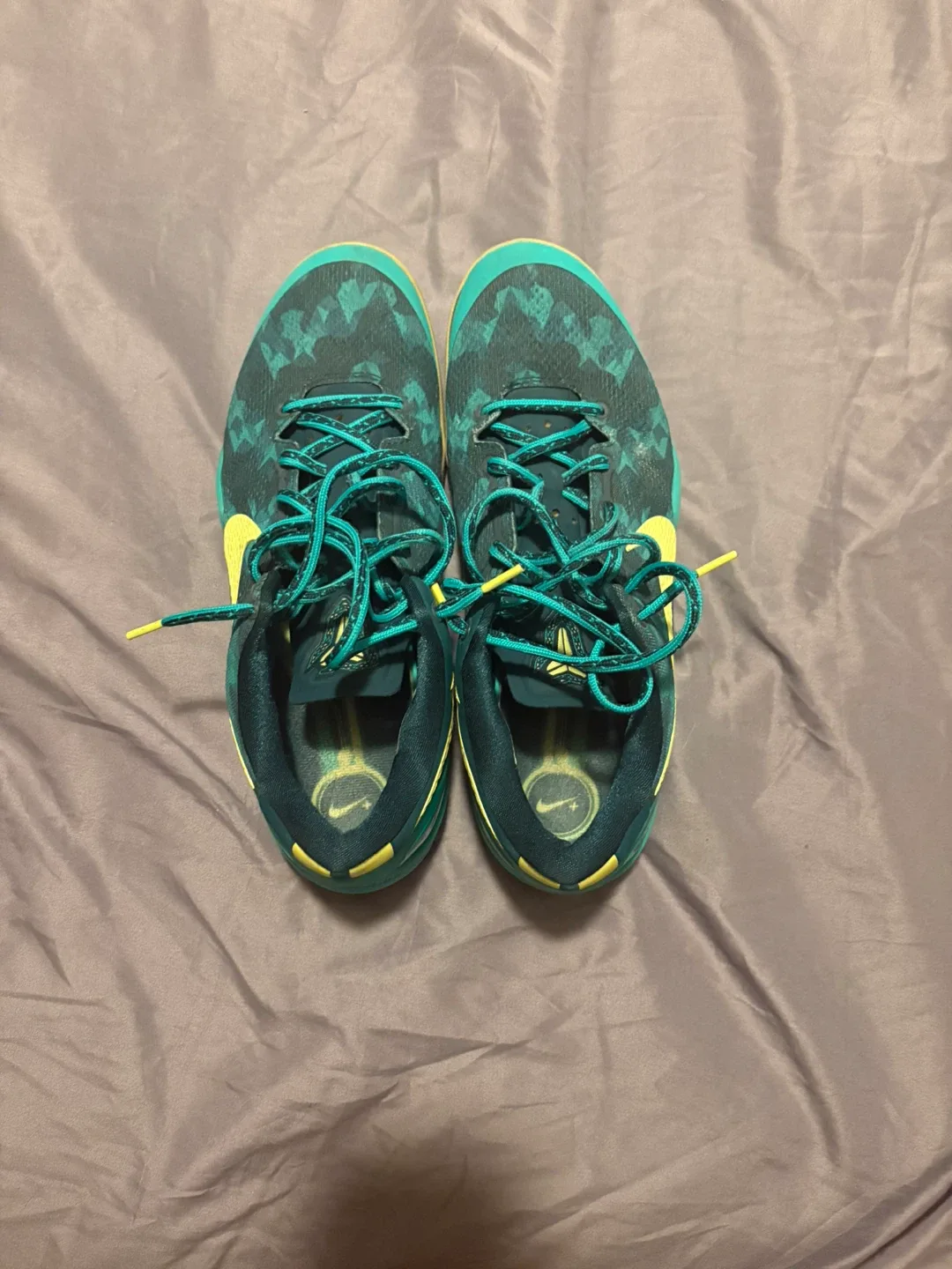 Nike Kobe M8 Teal/Yellow Shoes image indicator(5)
