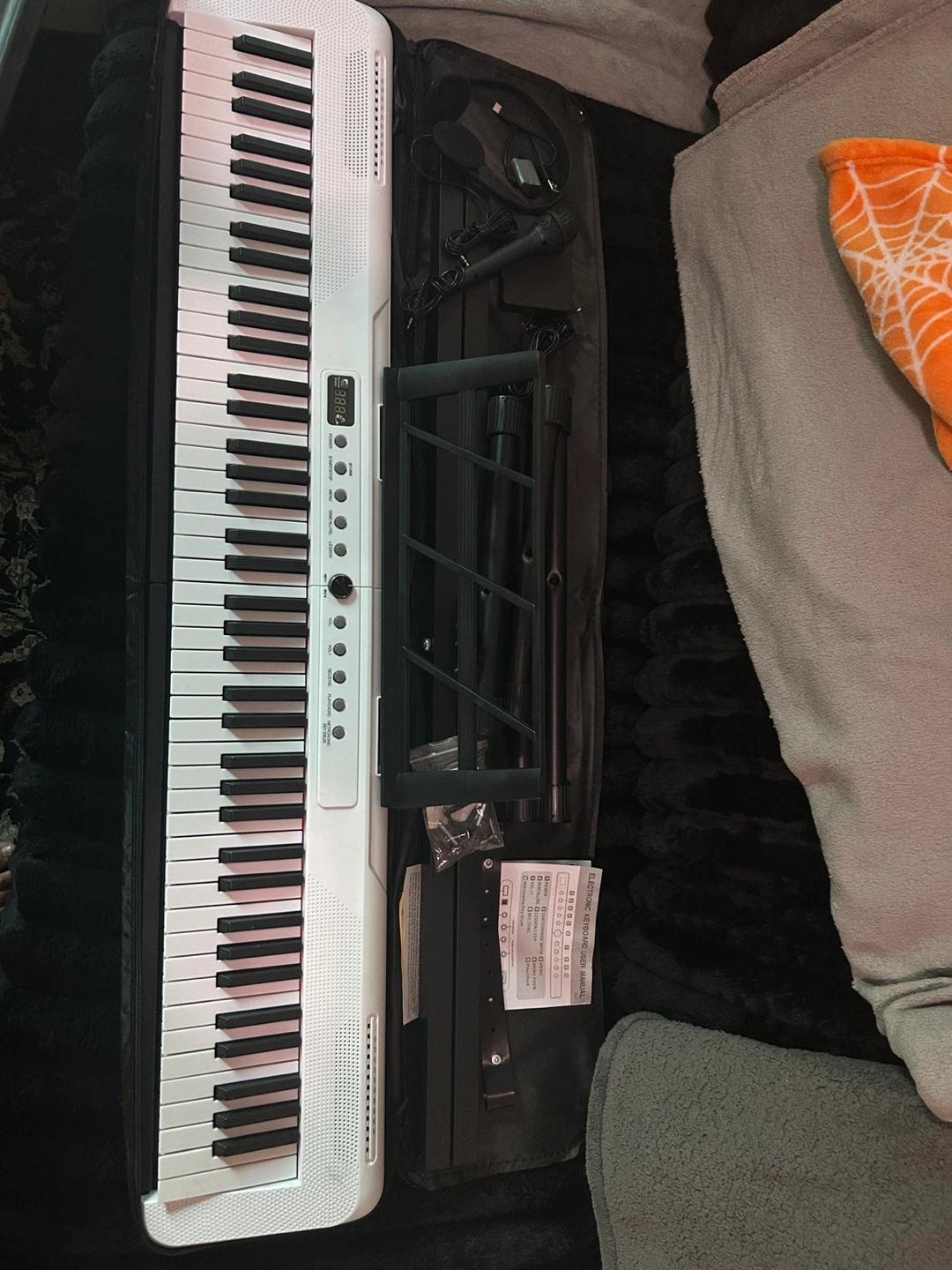 Electronic Keyboard with Accessories