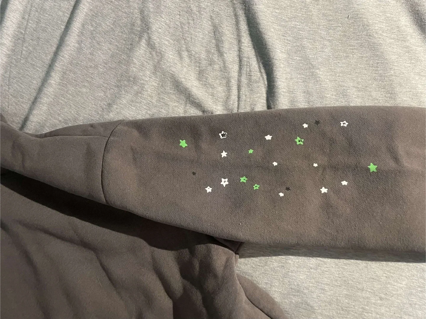 SP5DER OG Web Hoodie - Grey - Size M image indicator(3)