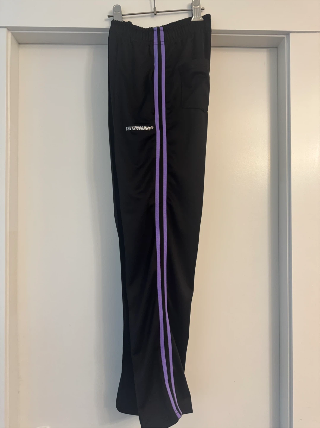 Black Track Pants