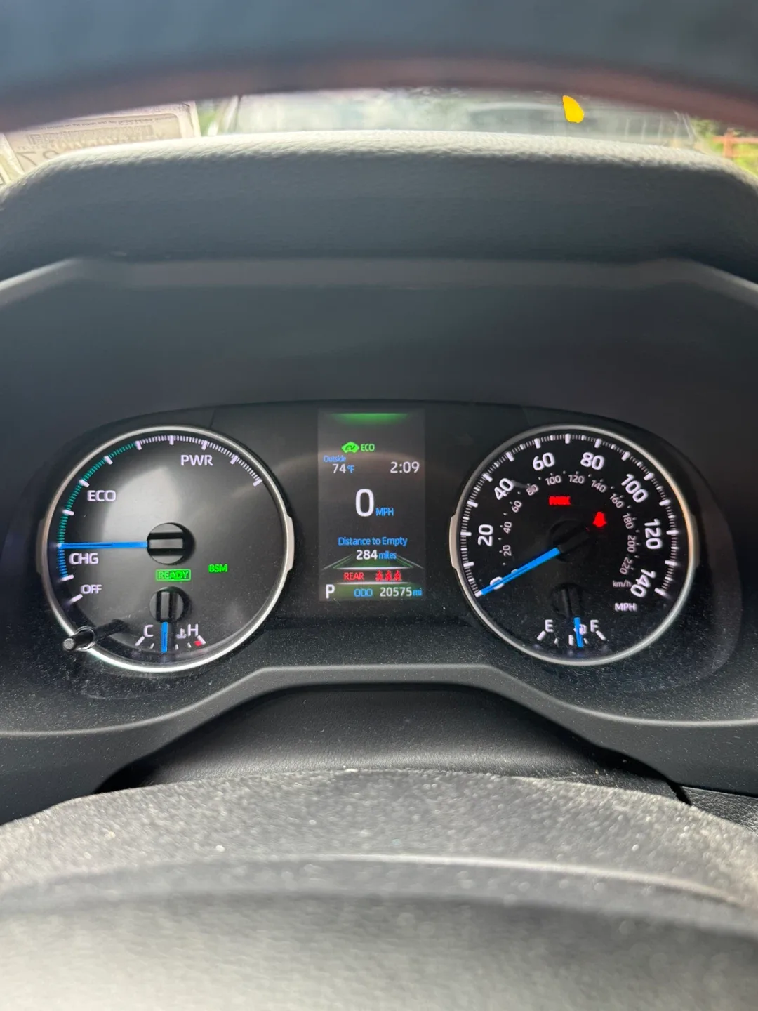 Toyota rav 4 hybrid image indicator(2)