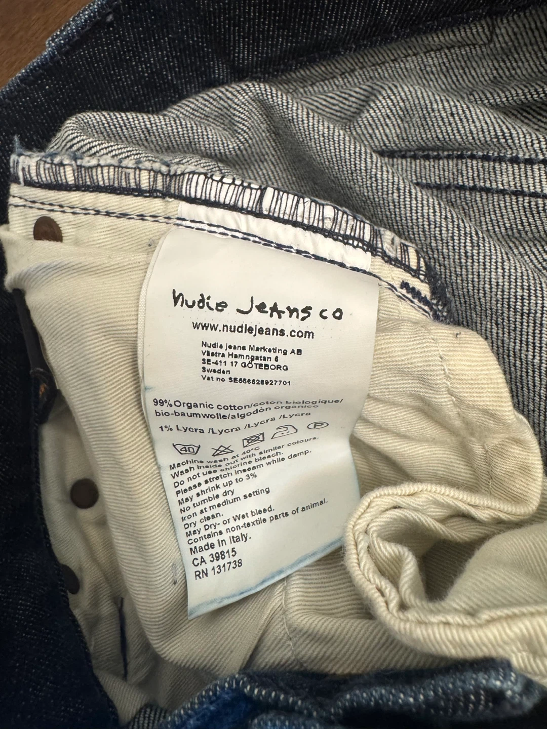 Nudie Jeans Co. - Size 29/34 - photo 5
