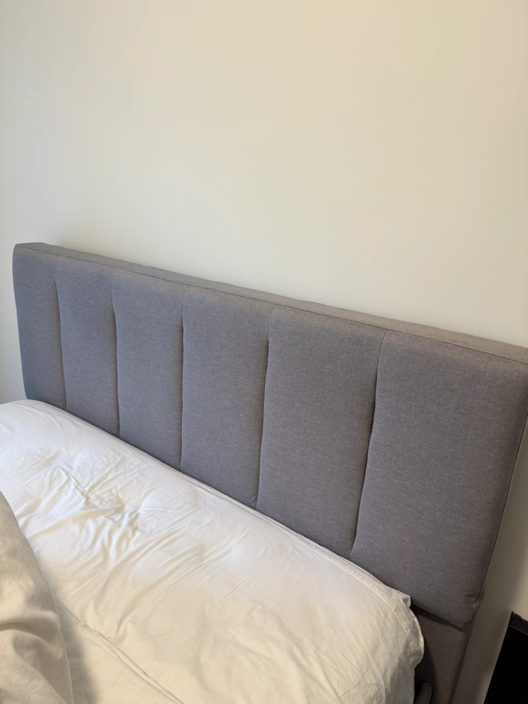 Grey Queen Size Bed Frame - photo 2