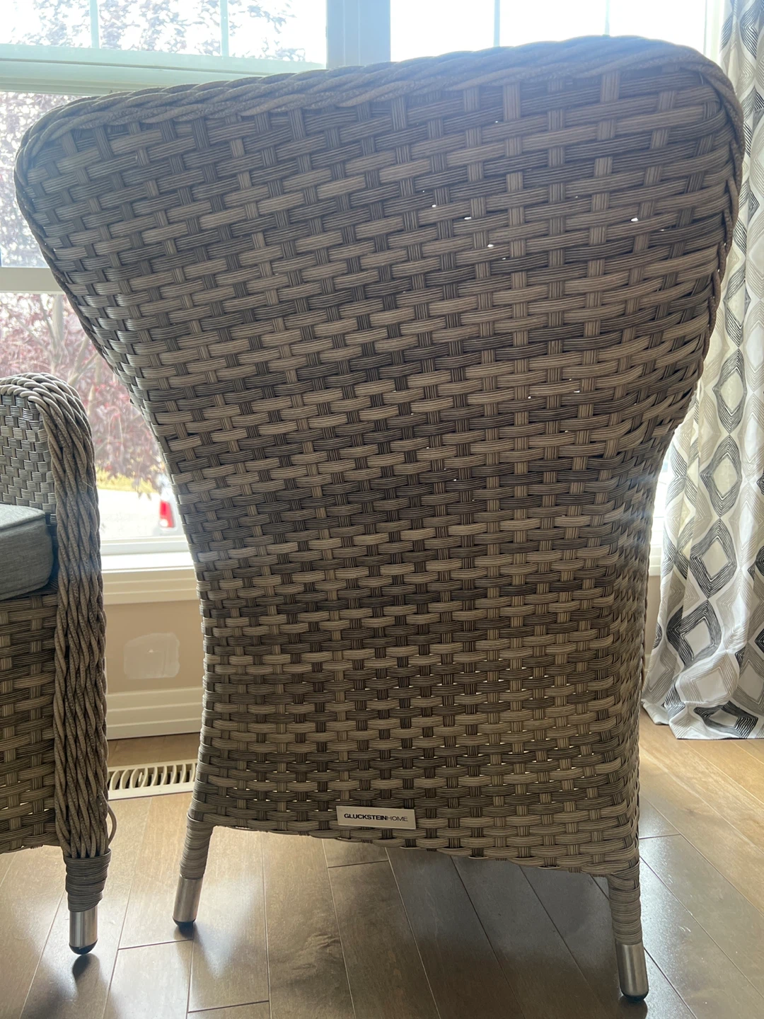 Gluckstein Home Wicker Patio Chairs - Set of 2 - photo 2