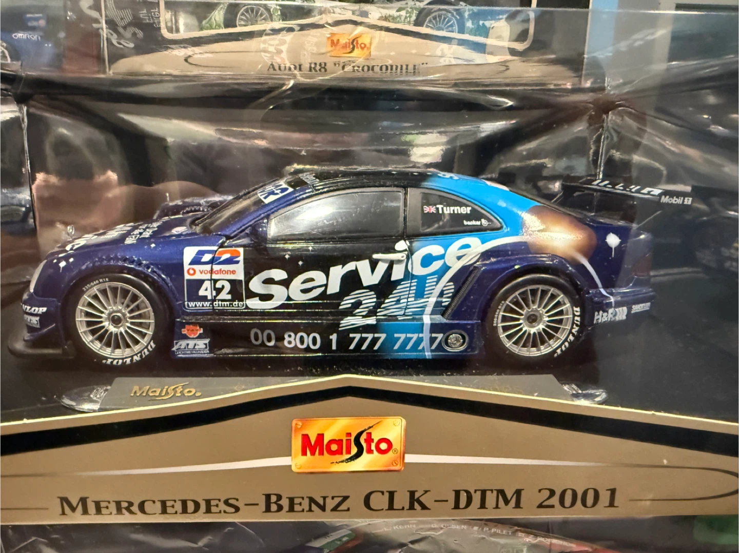 Maisto 2001 #42 Mercedes-Benz CLK-DTM