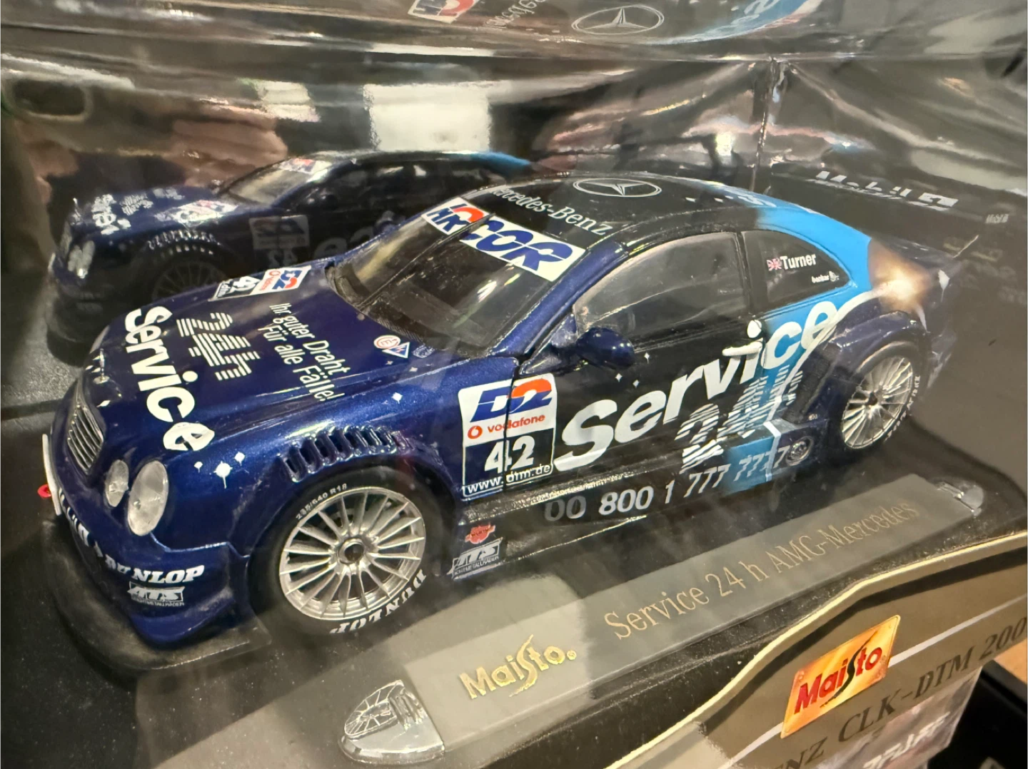 Maisto 2001 #42 Mercedes-Benz CLK-DTM - photo 3