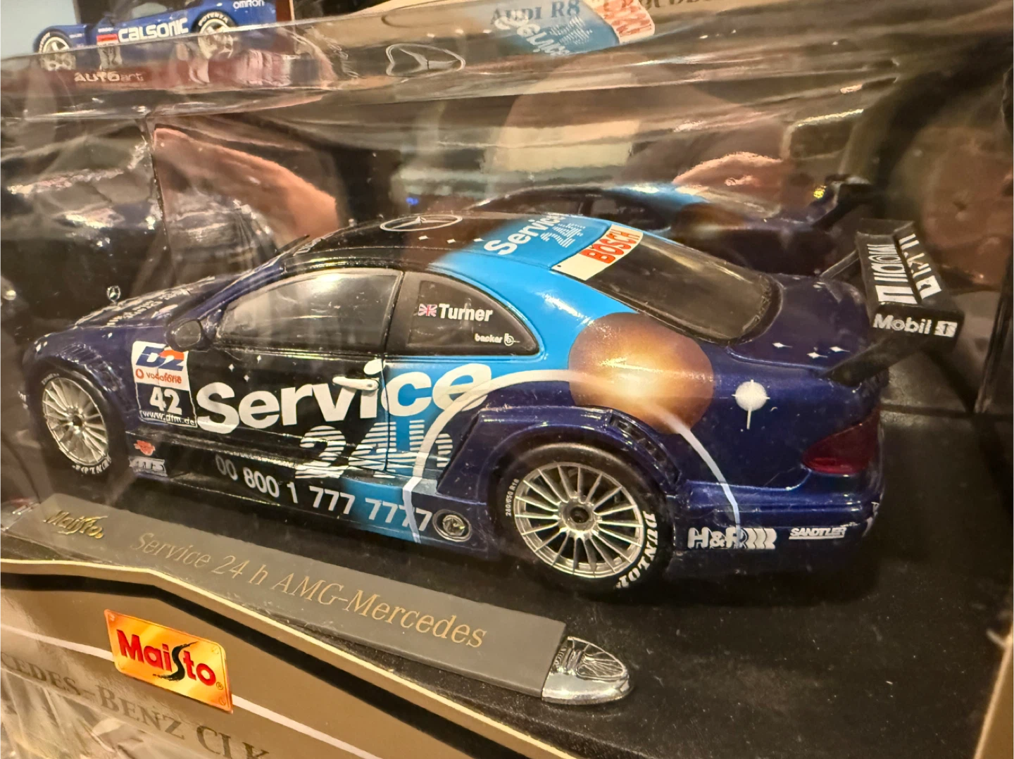 Maisto 2001 #42 Mercedes-Benz CLK-DTM - photo 4