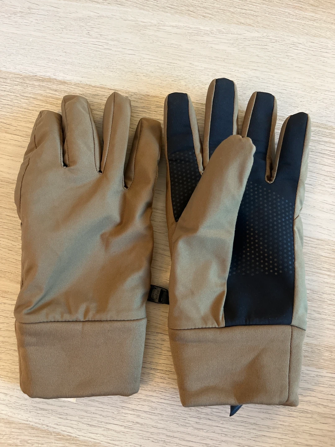 Touchscreen capable gloves - Brown, Men L
