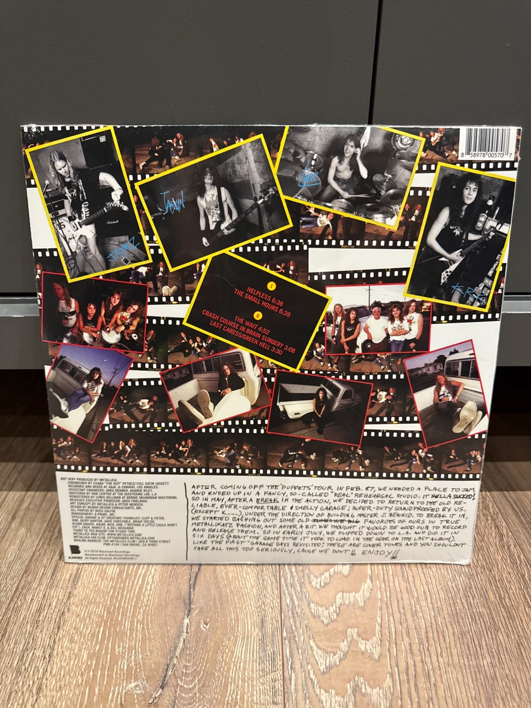 Metallica - The $5.98 E.P. Garage Days Re-Revisited Vinyl - photo 2