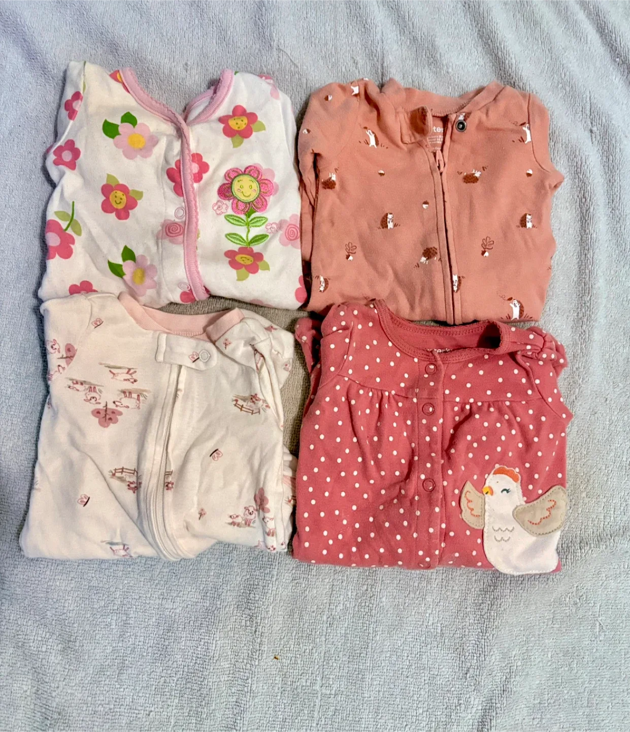 Baby Sleepers Bundle - Mixed Brands, Size 0-3 Months thumbnail