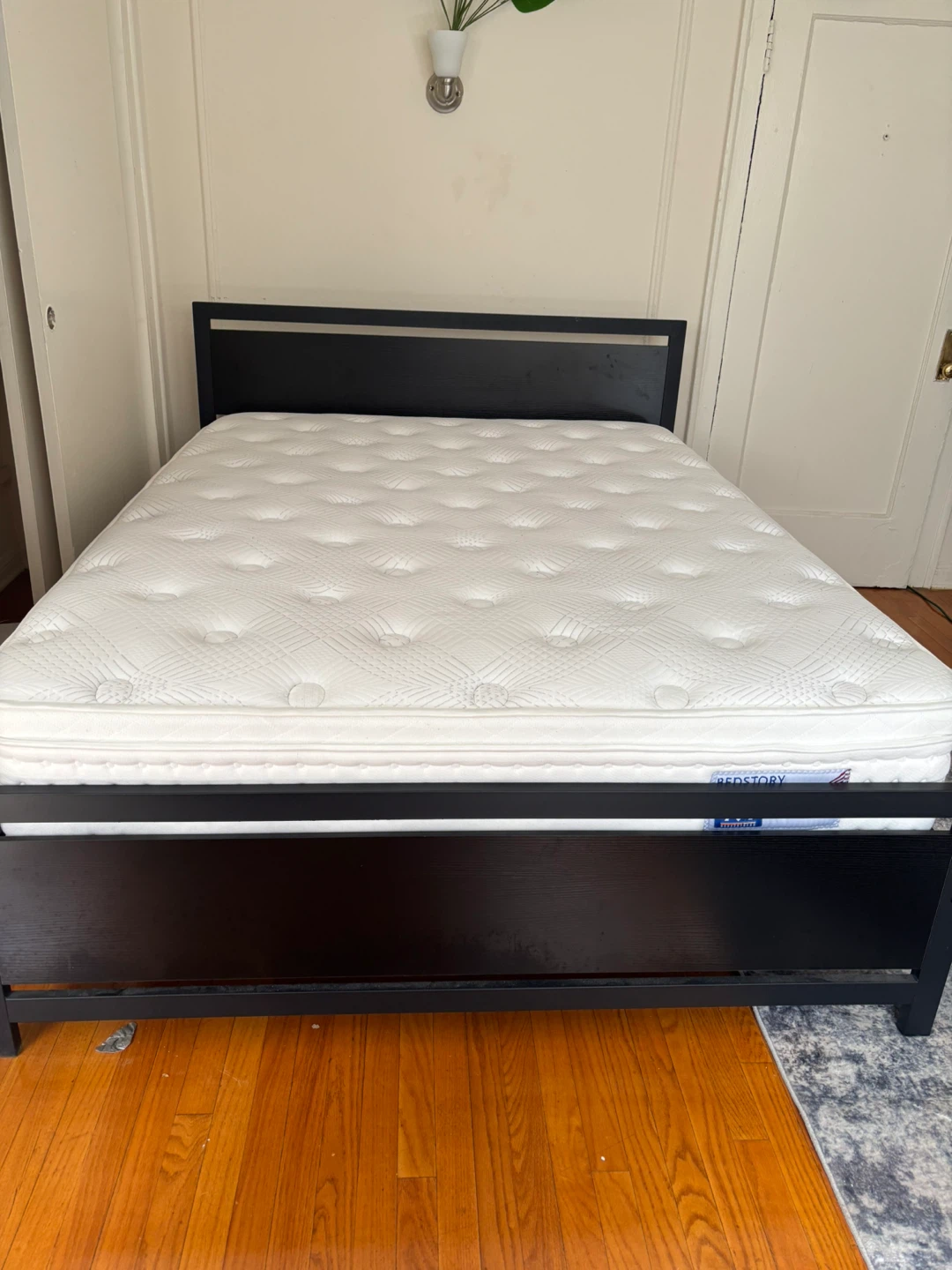Frame for queen mattress.This is just a frame