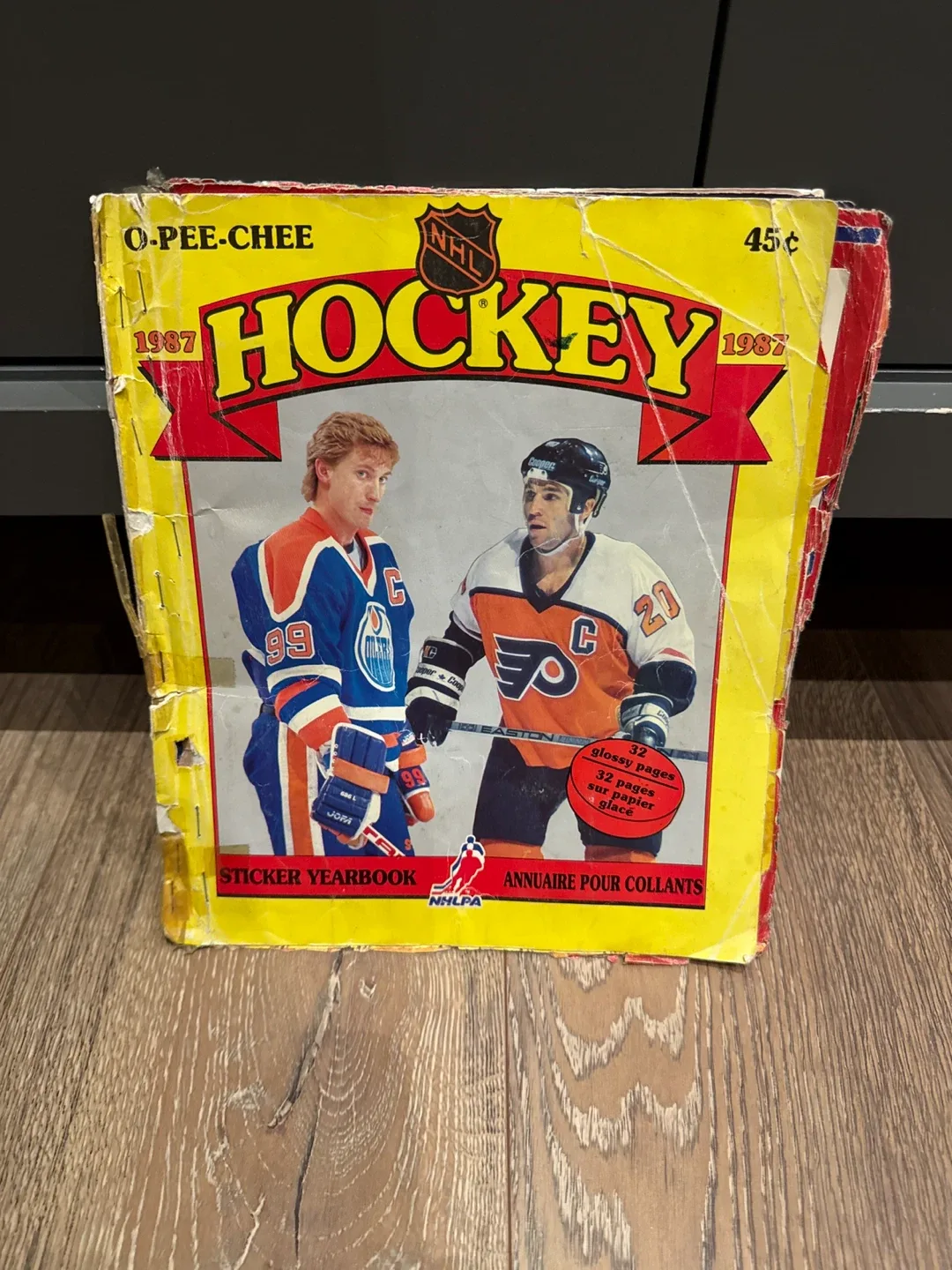 1987 O-Pee-Chee NHL Hockey Sticker Yearbook thumbnail