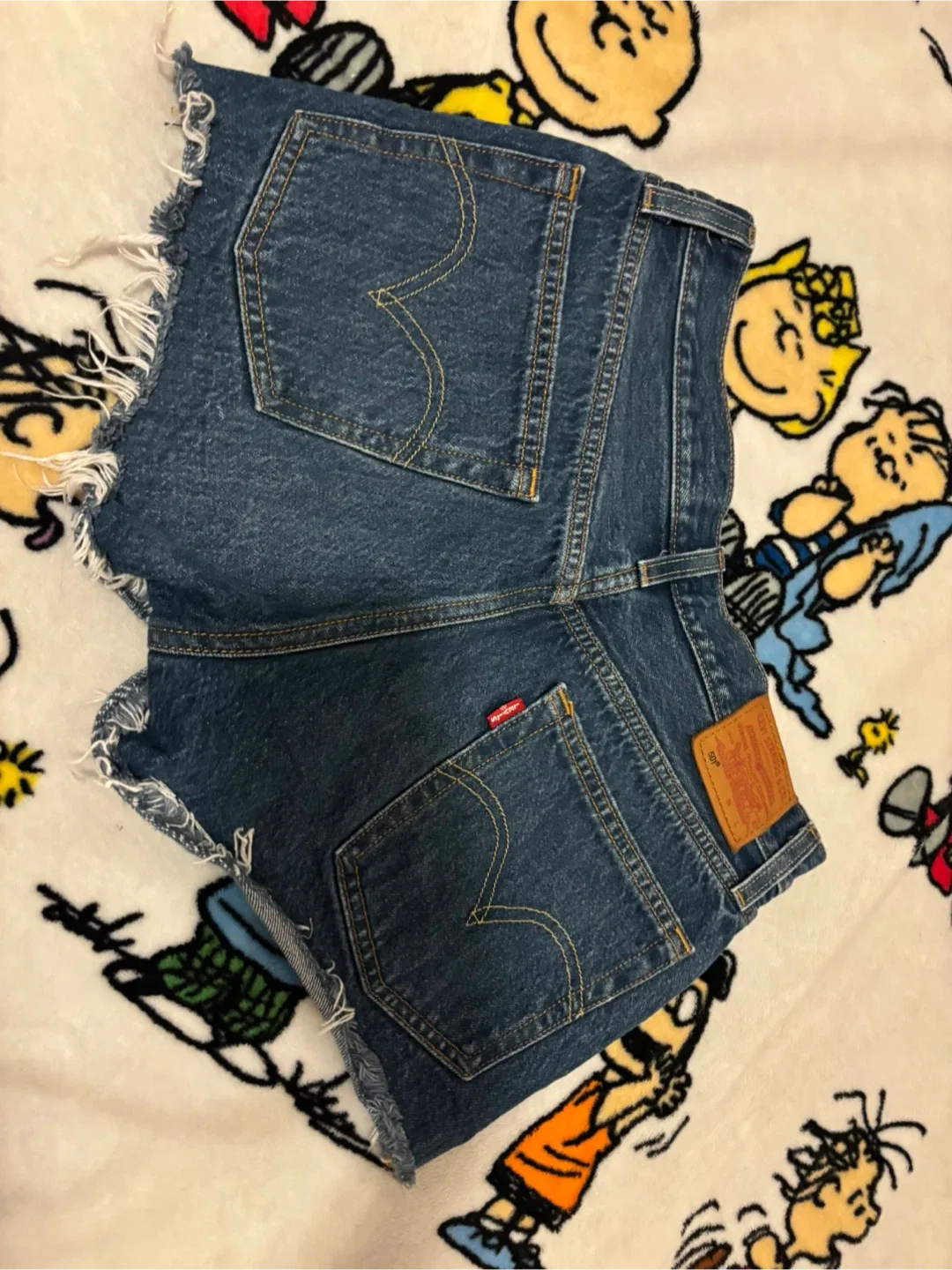 Levi's Premium Denim Shorts - Size 26 image indicator(4)