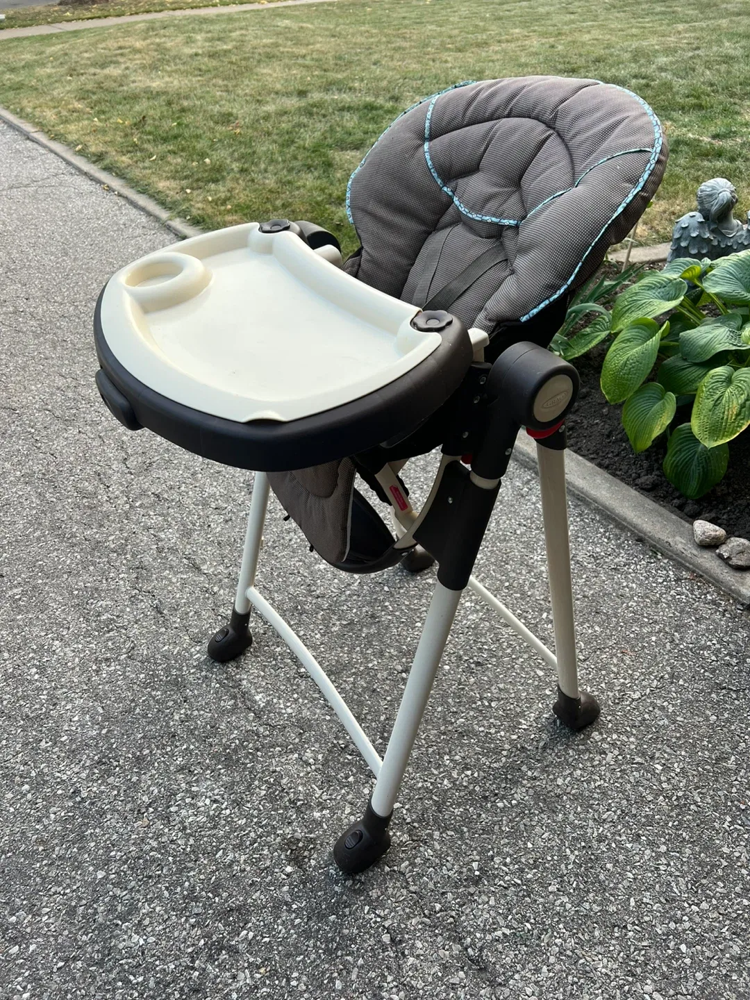 Graco High Chair - Grey & Cream image indicator(2)
