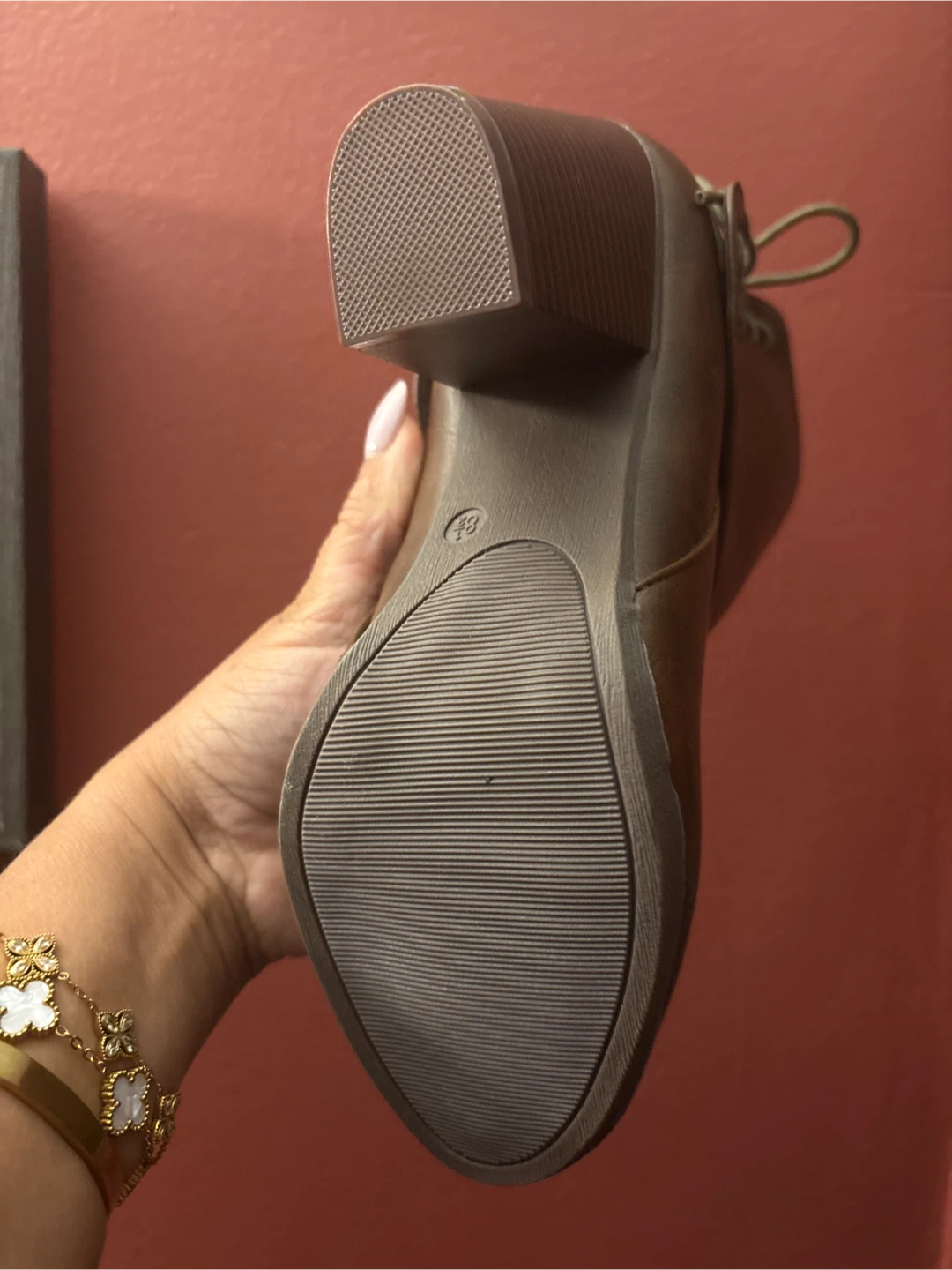 NEW Brown Ankle Boots - Size 8.5 - photo 3