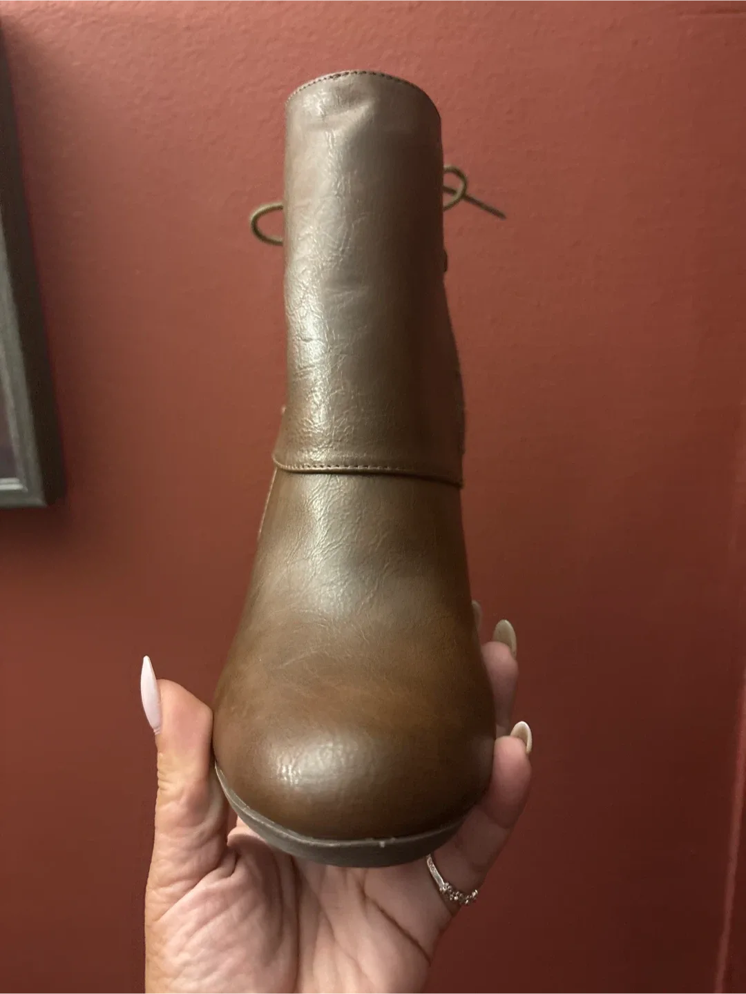 NEW Brown Ankle Boots - Size 8.5 image indicator(6)