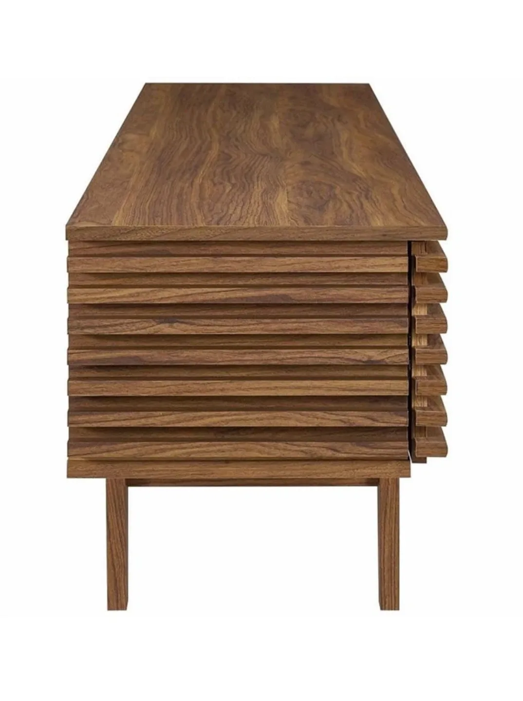 Brown Wood TV Stand - 71" Wide image indicator(3)