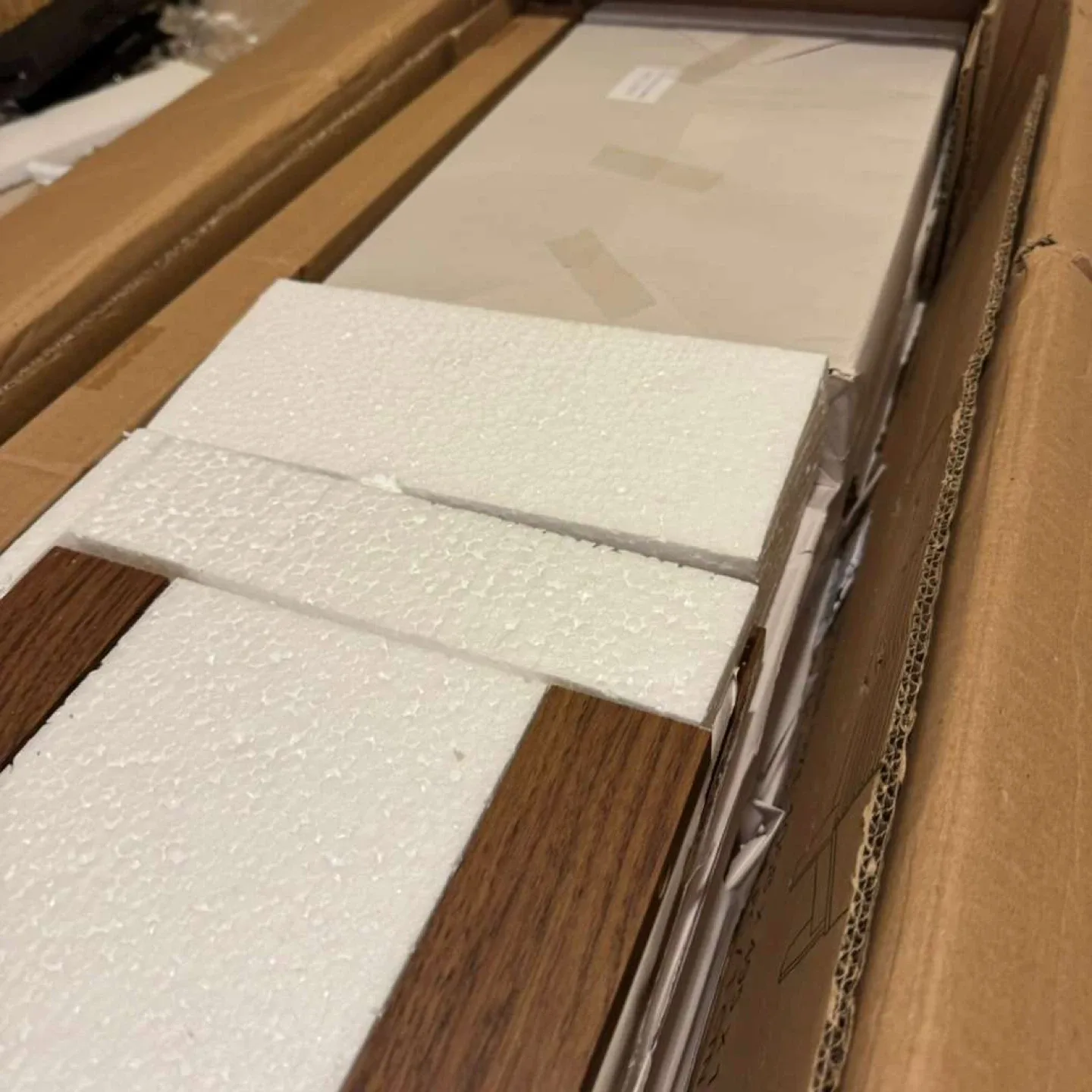 Brown Wood TV Stand - 71" Wide image indicator(10)