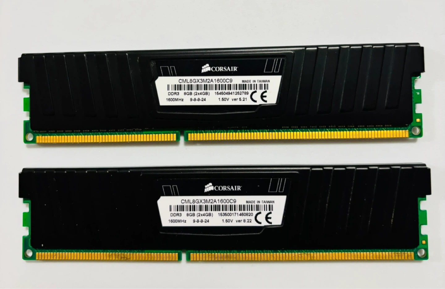 Corsair Vengeance LP 8GB DDR3 RAM (2x4GB) - photo 2