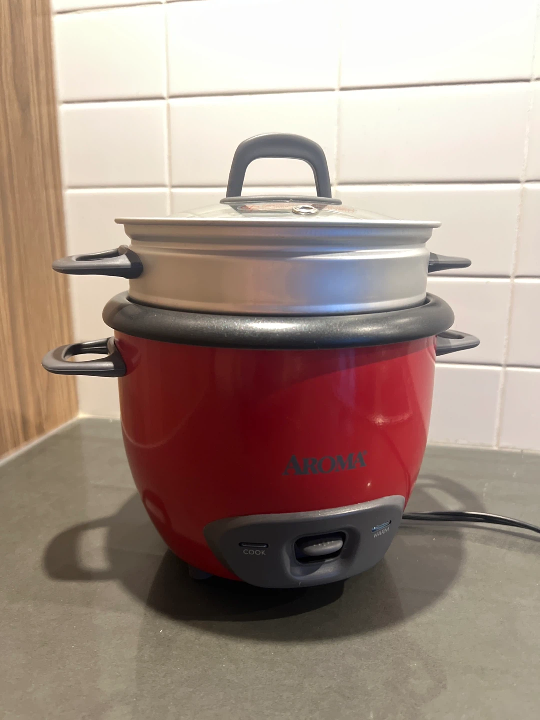 Aroma Rice Cooker with Steamer
