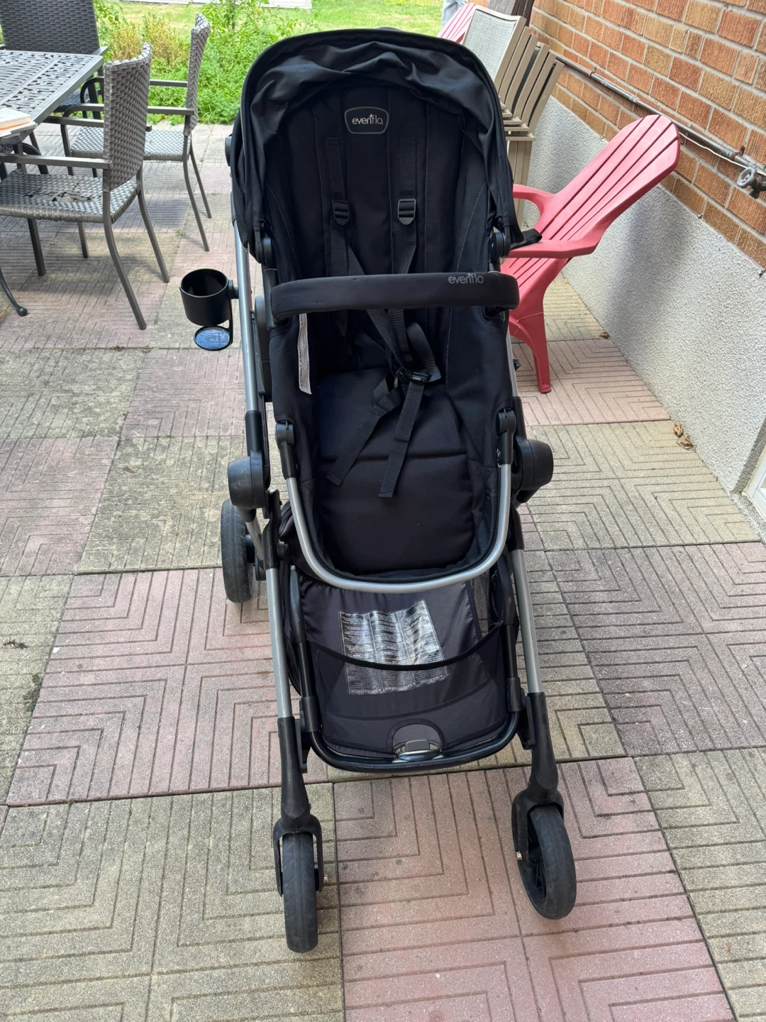 Evenflo Xpand Stroller - Black - photo 3