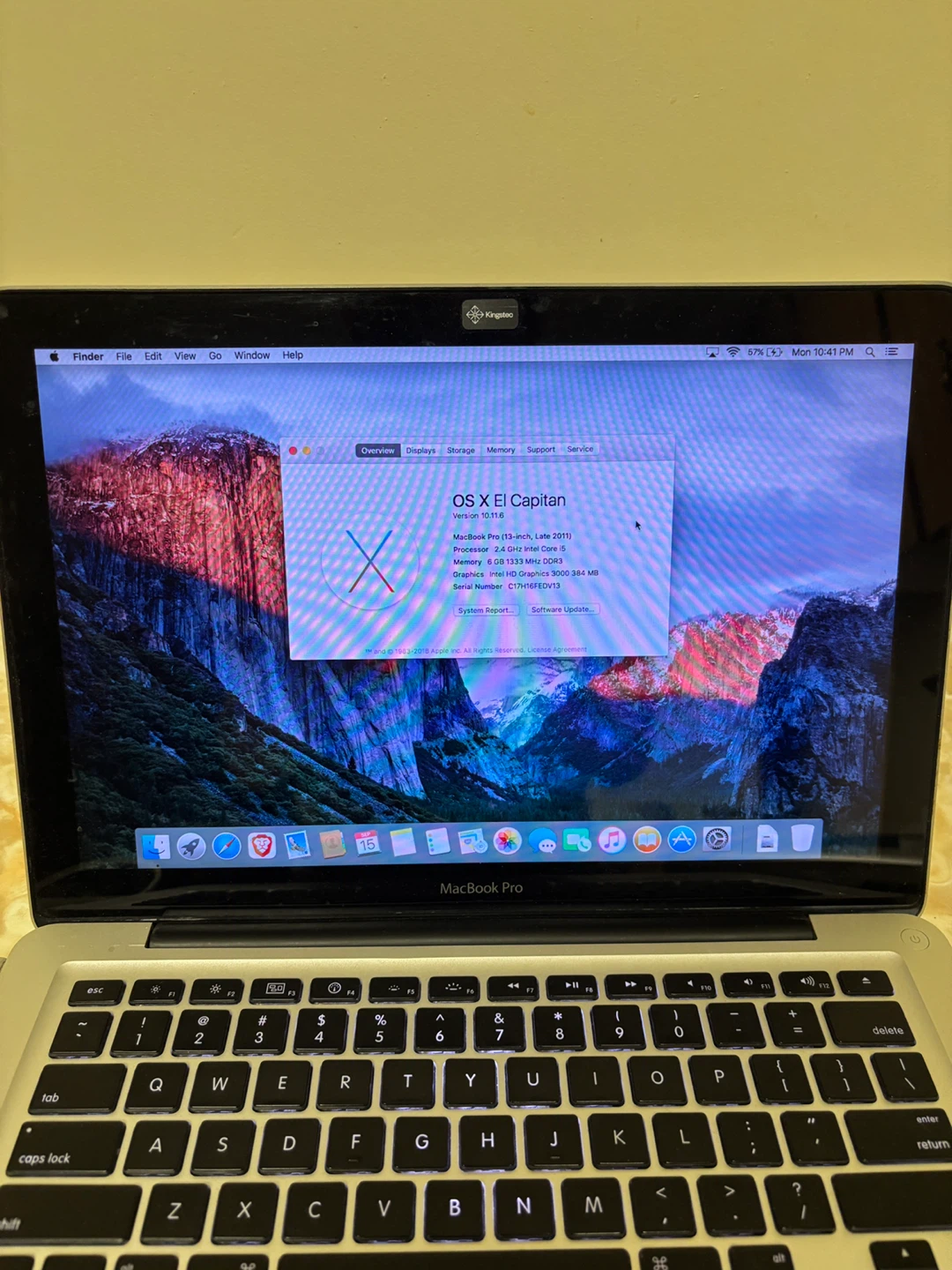 Apple MacBook Pro 13-inch (Late 2011) - Needs New Battery - photo 2