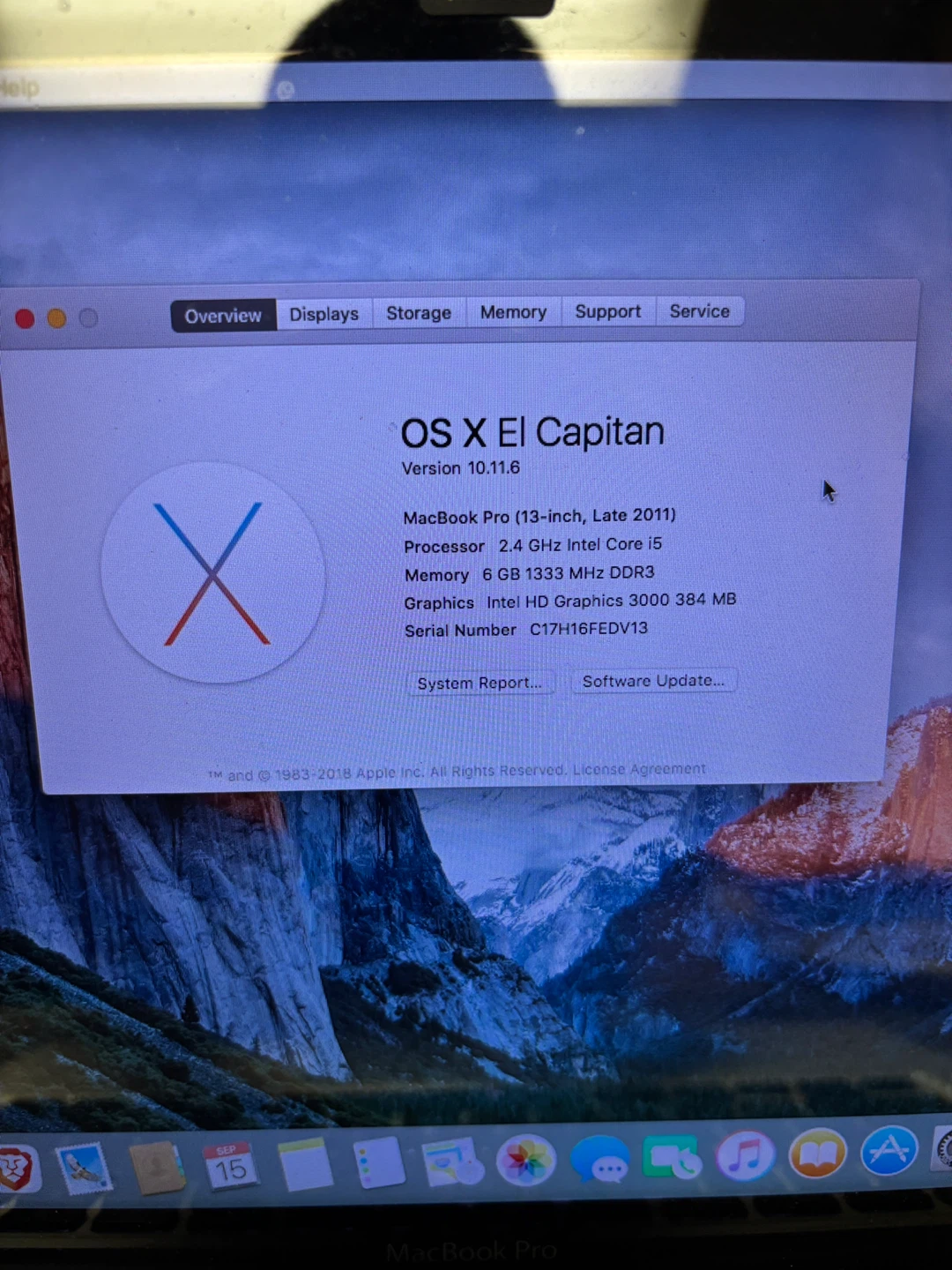 Apple MacBook Pro 13-inch (Late 2011) - Needs New Battery - photo 3
