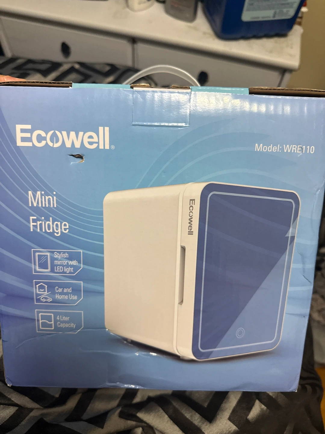 Ecowell Mini Fridge - 4 Liter Capacity