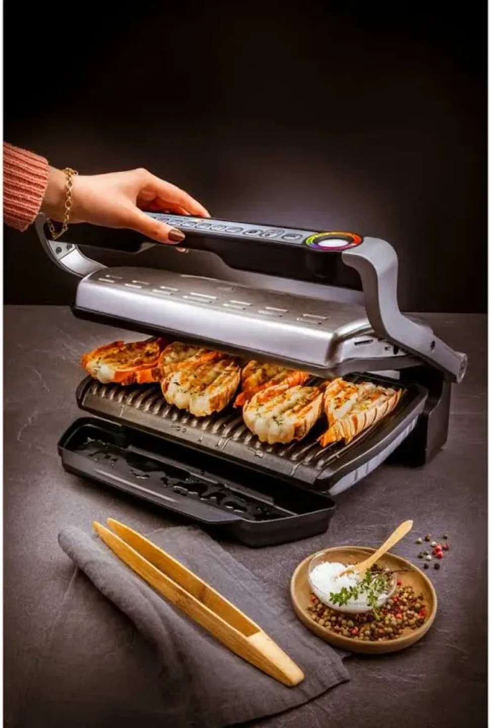 T-fal OptiGrill+ XL Indoor Electric Grill thumbnail