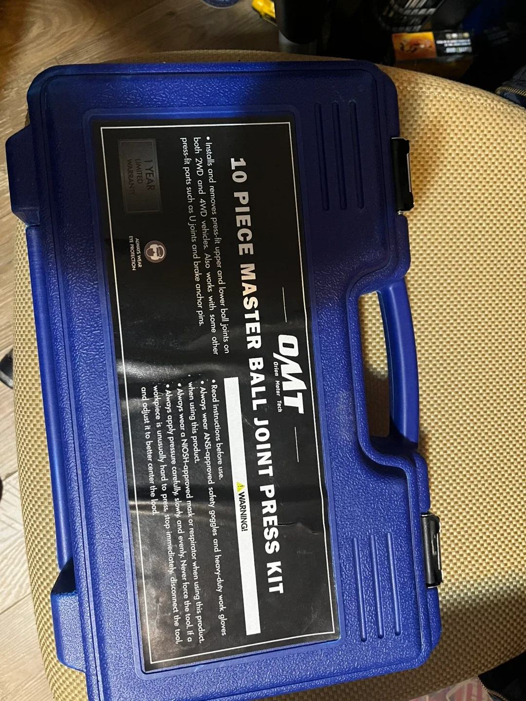 OMT 10-Piece Master Ball Joint Press Kit image indicator(2)