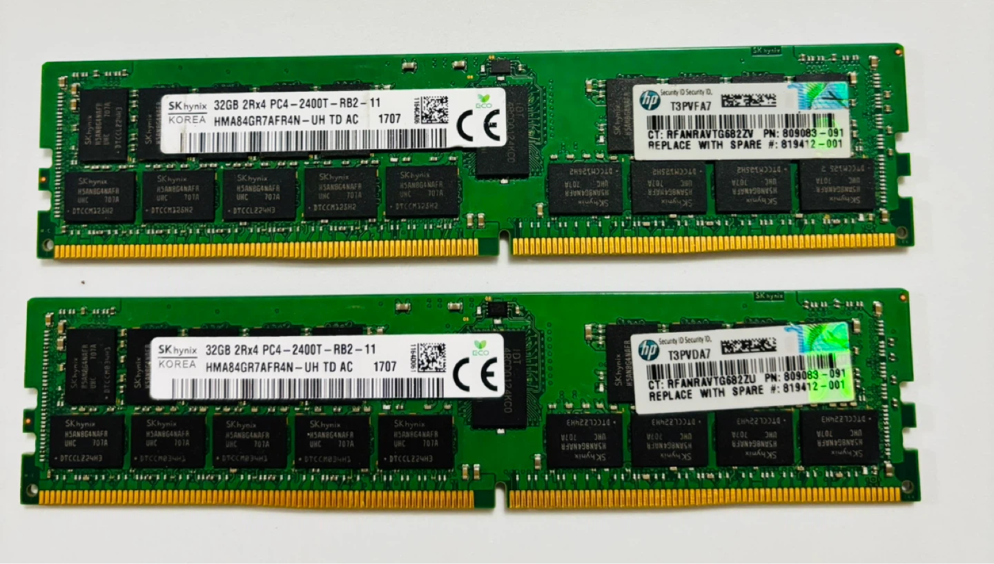 SK Hynix 32GB 2Rx4 PC4-2400T DDR4 RAM - photo 2