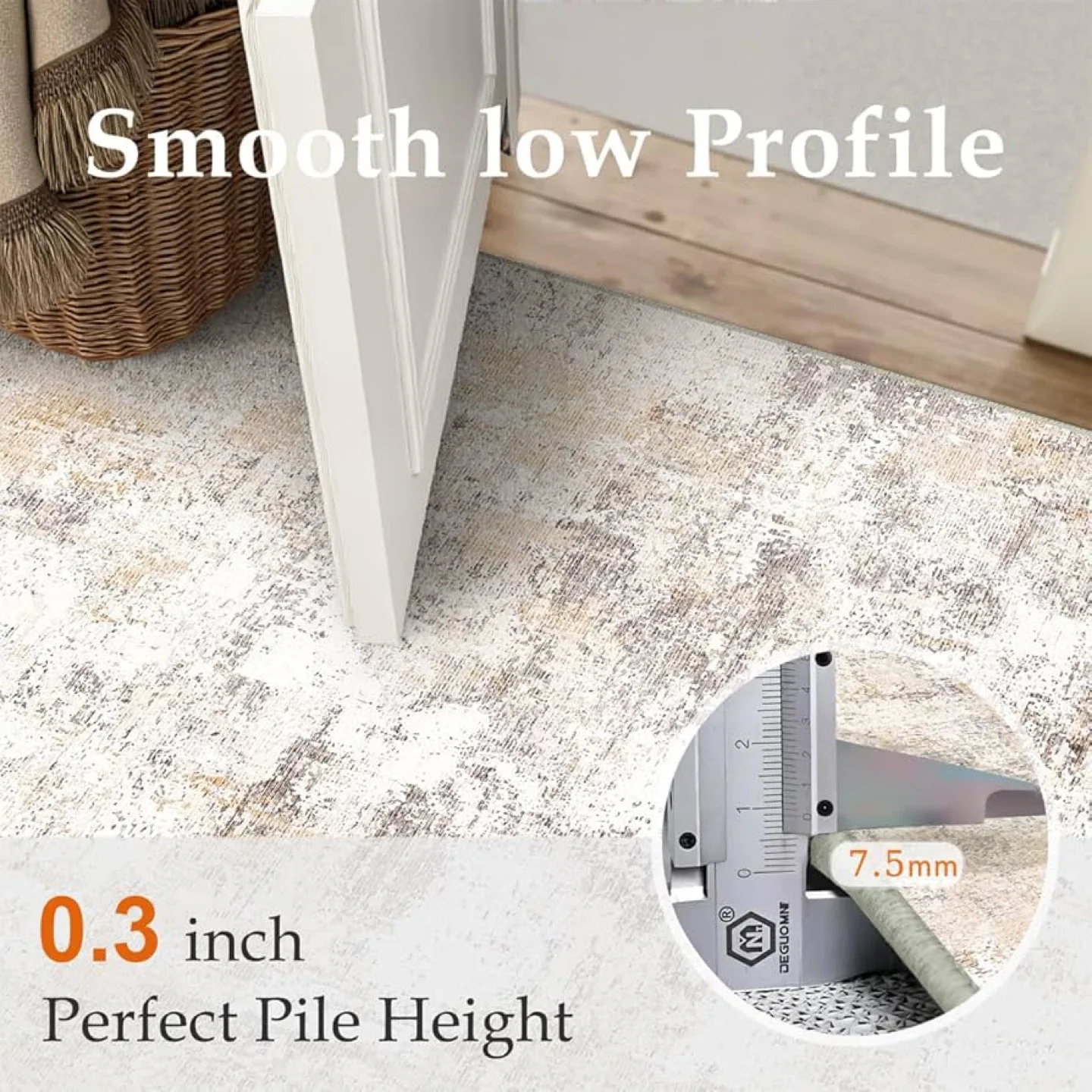 Brand new 2x6 Washable Runner Rug image indicator(4)