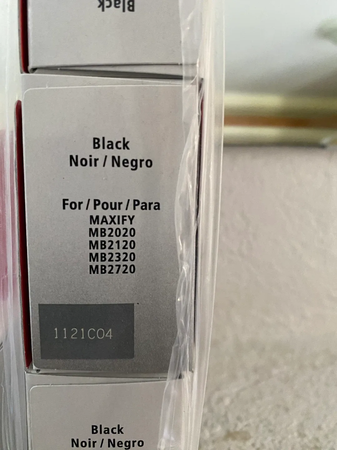 New Canon MAXIFY 1200XL Black Ink Cartridge image indicator(3)