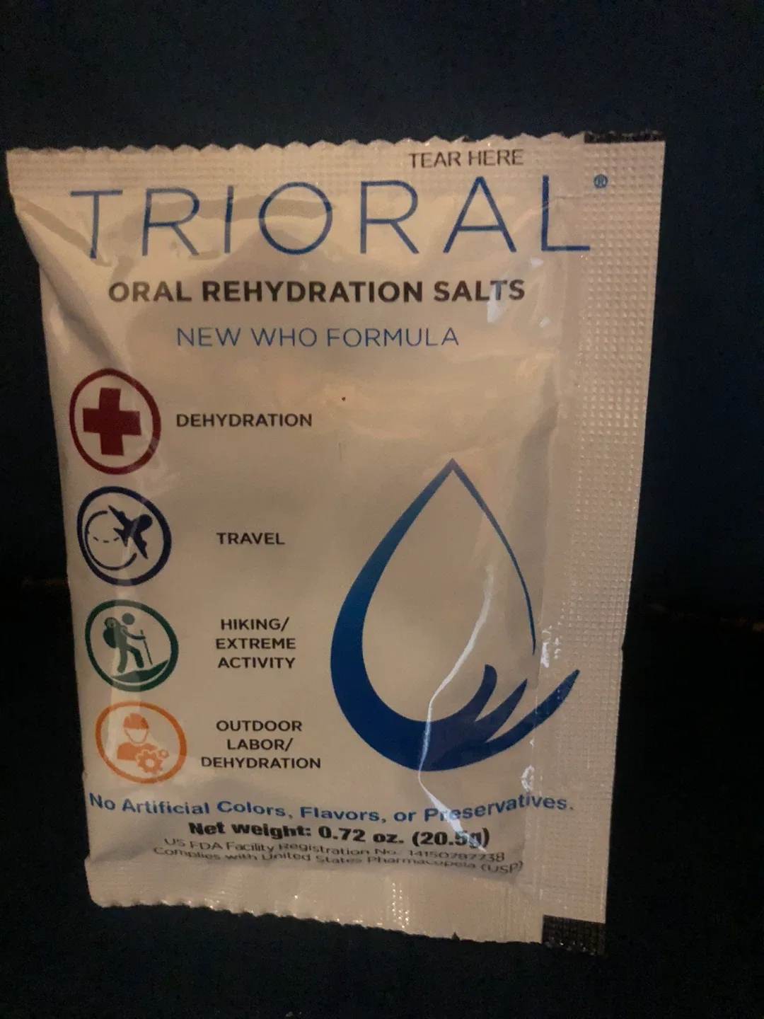 Trioral Oral Rehydration Salts - Exp Dec 2026 thumbnail