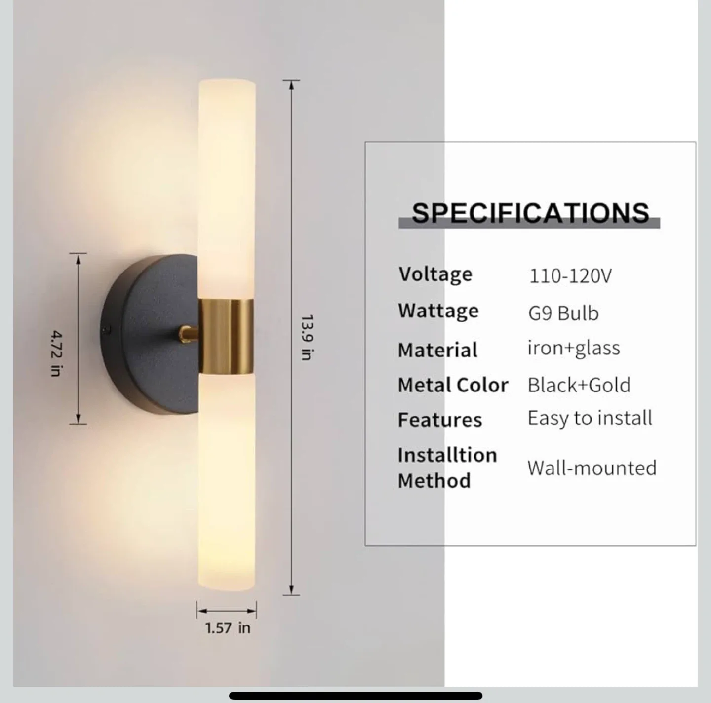 Modern Wall Sconce Lighting Fixtures image indicator(6)
