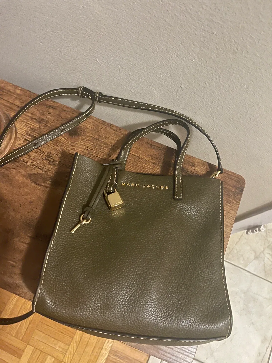 Marc Jacobs Mini Tote Bag - Olive Green image indicator(3)