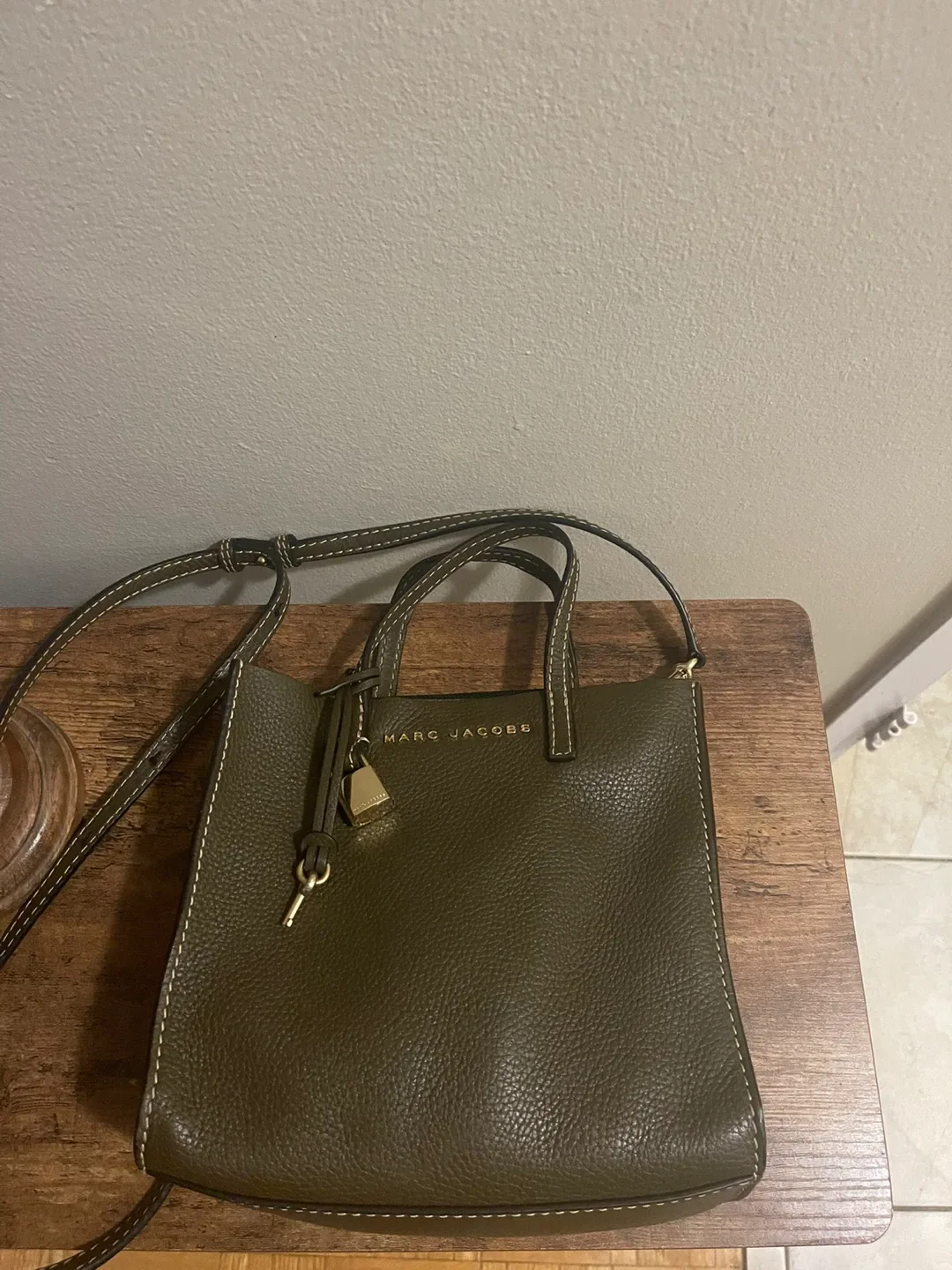 Marc Jacobs Mini Tote Bag - Olive Green image indicator(2)