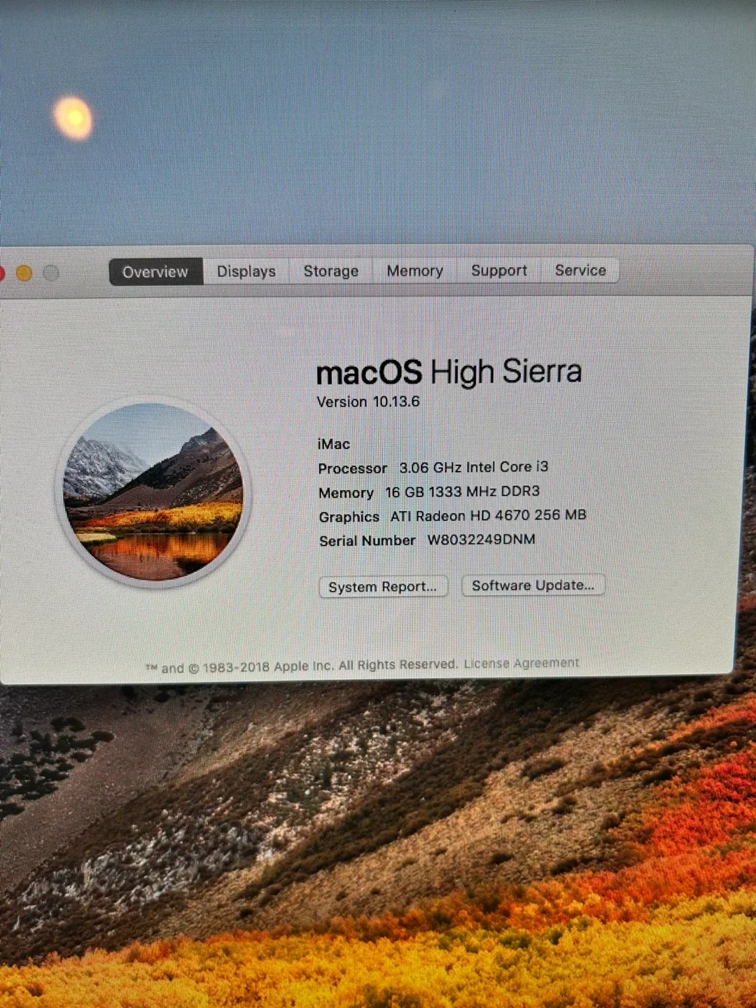 21.5” iMac 2010 - 16GB RAM 256GB SSD image indicator(2)